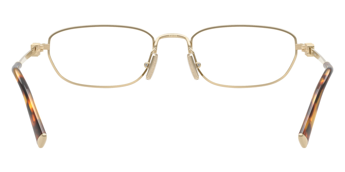 Miu Miu® MU 52ZV Eyeglasses MU 52ZV ZVN1O1 53 - Pale Gold
