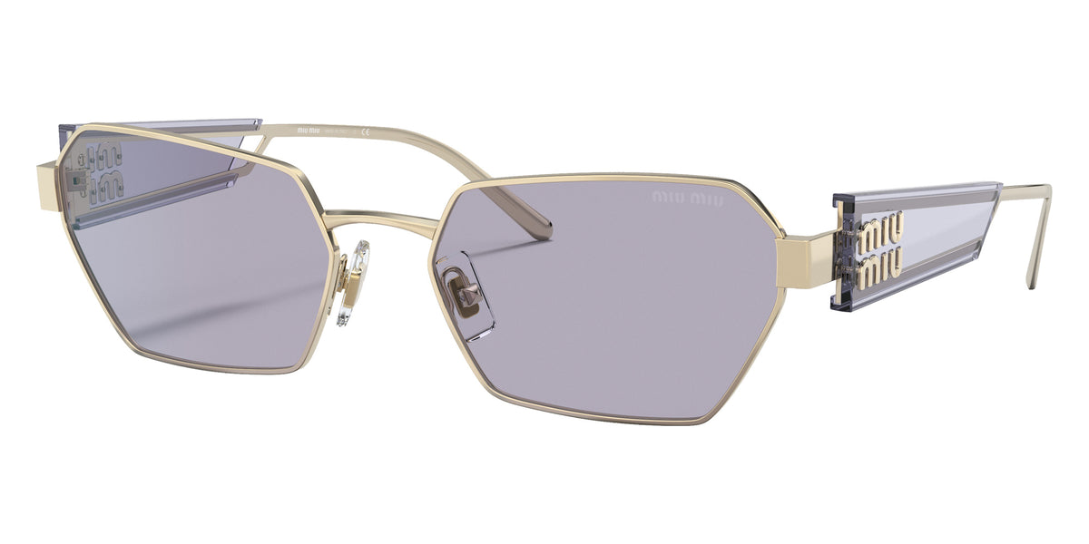 Miu Miu® MU 53WS Sunglasses MU 53WS ZVN05S 58 - Pale Gold