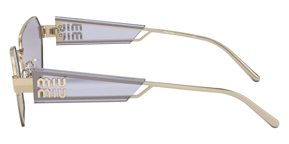 Miu Miu® MU 53WS Sunglasses MU 53WS ZVN05S 58 - Pale Gold