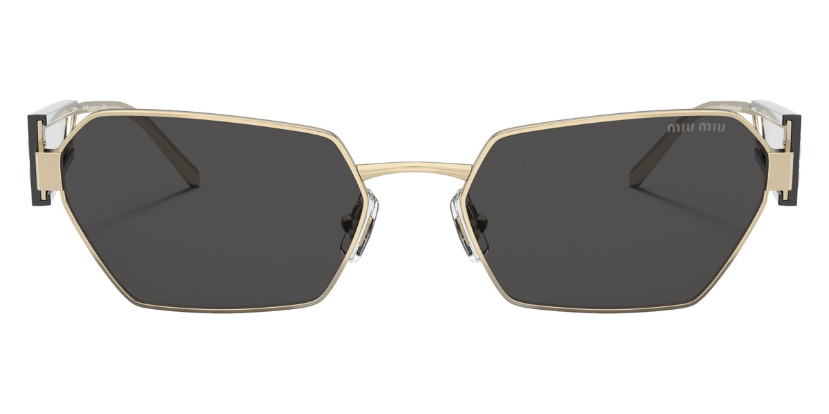 Miu Miu® MU 53WS Sunglasses MU 53WS ZVN5S0 58 - Pale Gold