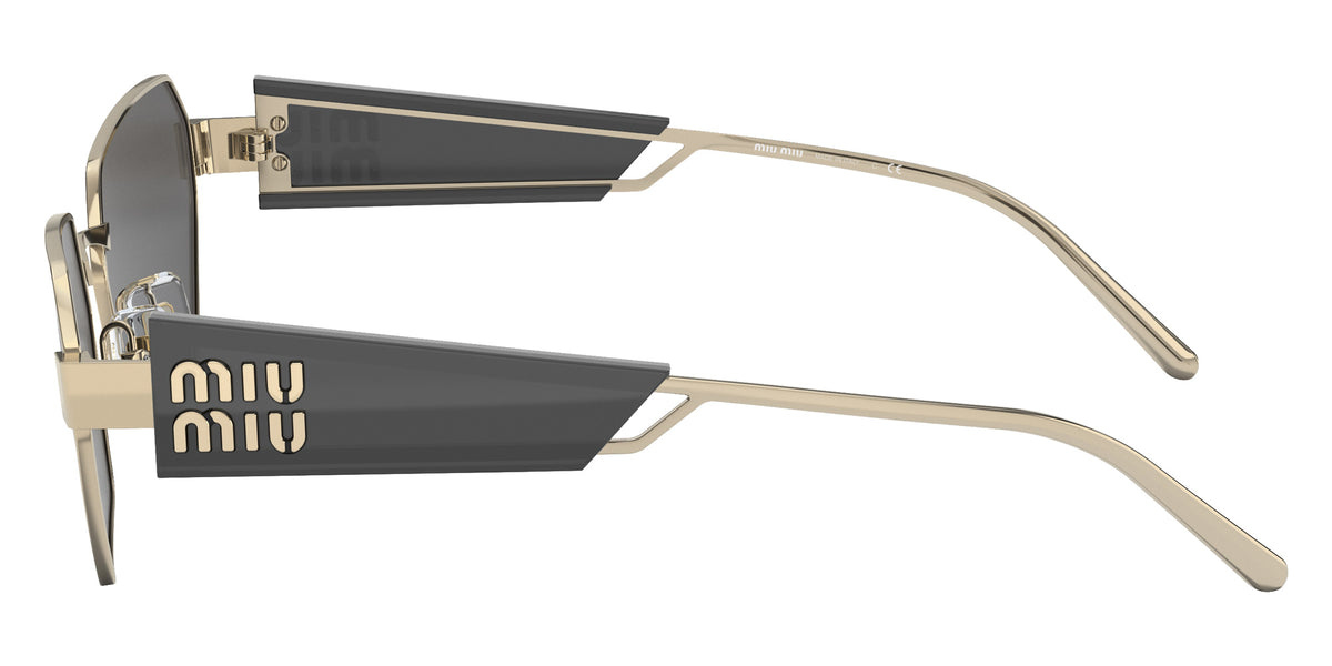 Miu Miu® MU 53WS Sunglasses MU 53WS ZVN5S0 58 - Pale Gold