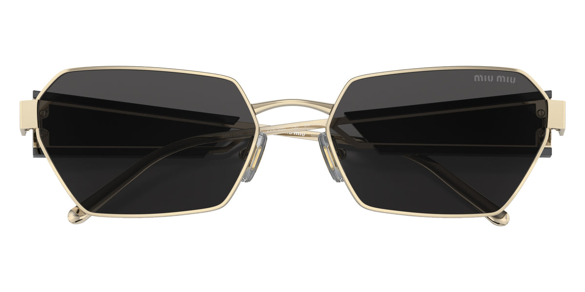 Miu Miu® MU 53WS Sunglasses MU 53WS ZVN5S0 58 - Pale Gold