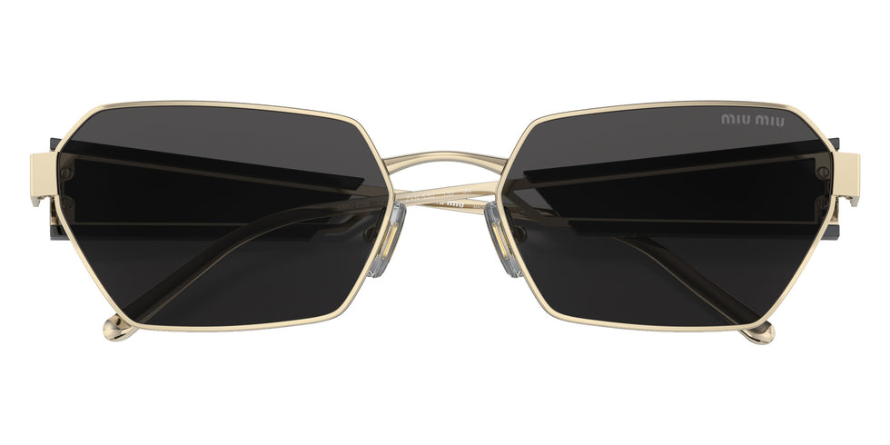 Miu Miu® MU 53WS Sunglasses MU 53WS ZVN5S0 58 - Pale Gold