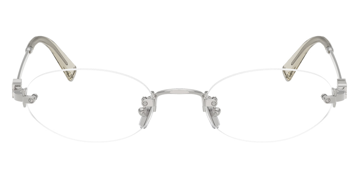 Miu Miu® MU 53WV Eyeglasses MU 53WV 1BC1O1 53 - Silver
