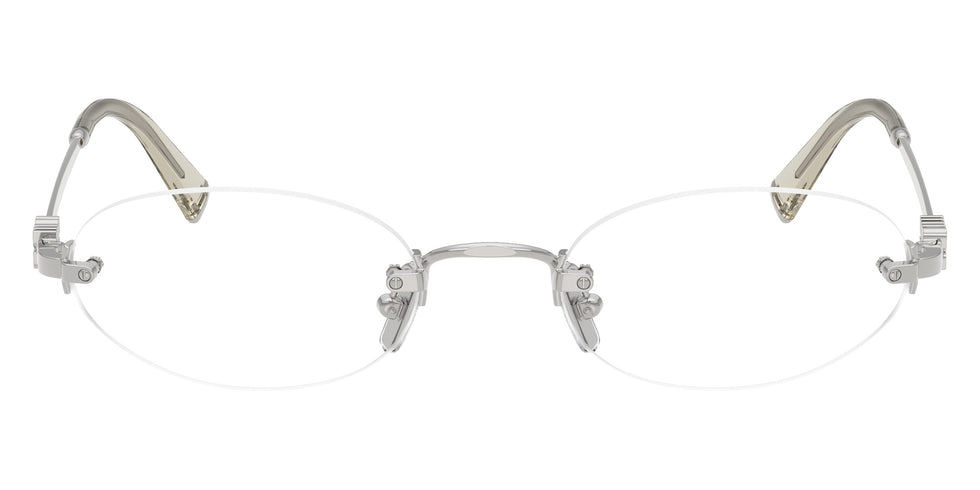 Miu Miu® MU 53WV Eyeglasses MU 53WV 1BC1O1 53 - Silver