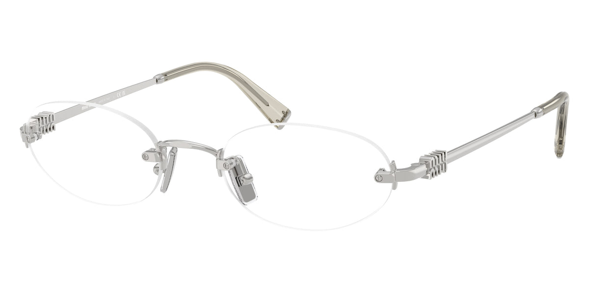 Miu Miu® MU 53WV Eyeglasses MU 53WV 1BC1O1 53 - Silver
