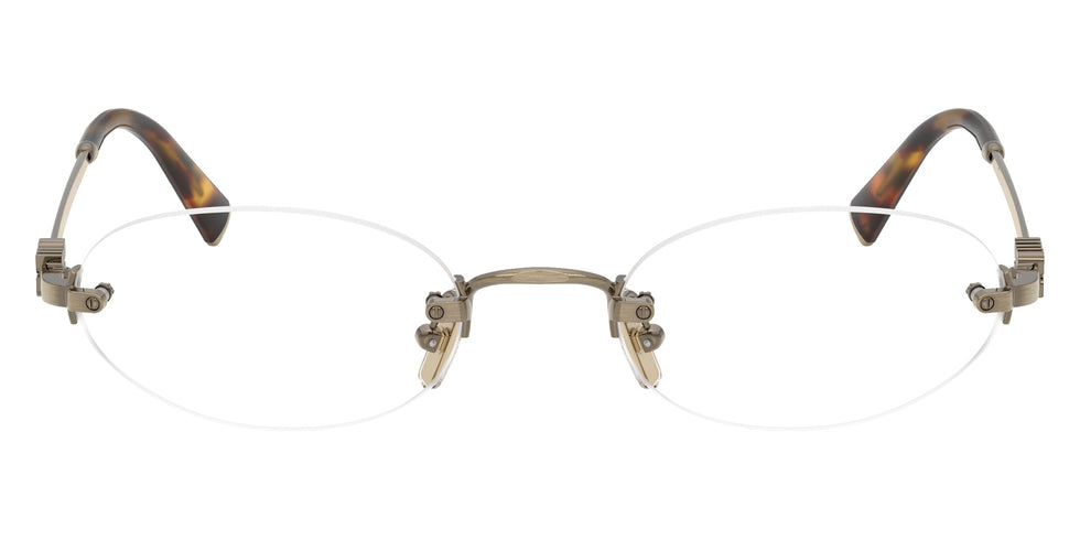 Miu Miu® MU 53WV Eyeglasses MU 53WV 26C1O1 53 - Old Gold