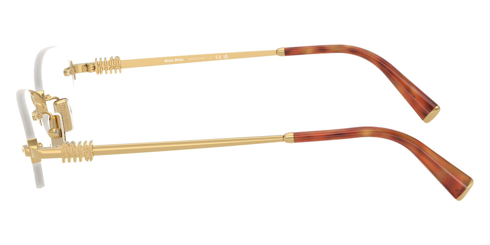 Miu Miu® MU 53WV Eyeglasses MU 53WV 5AK1O1 53 - Gold