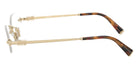 Miu Miu® MU 53WV Eyeglasses MU 53WV ZVN1O1 53 - Pale Gold