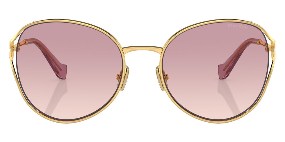 Miu Miu® MU 53YS Sunglasses MU 53YS 5AK06S 58 - Gold