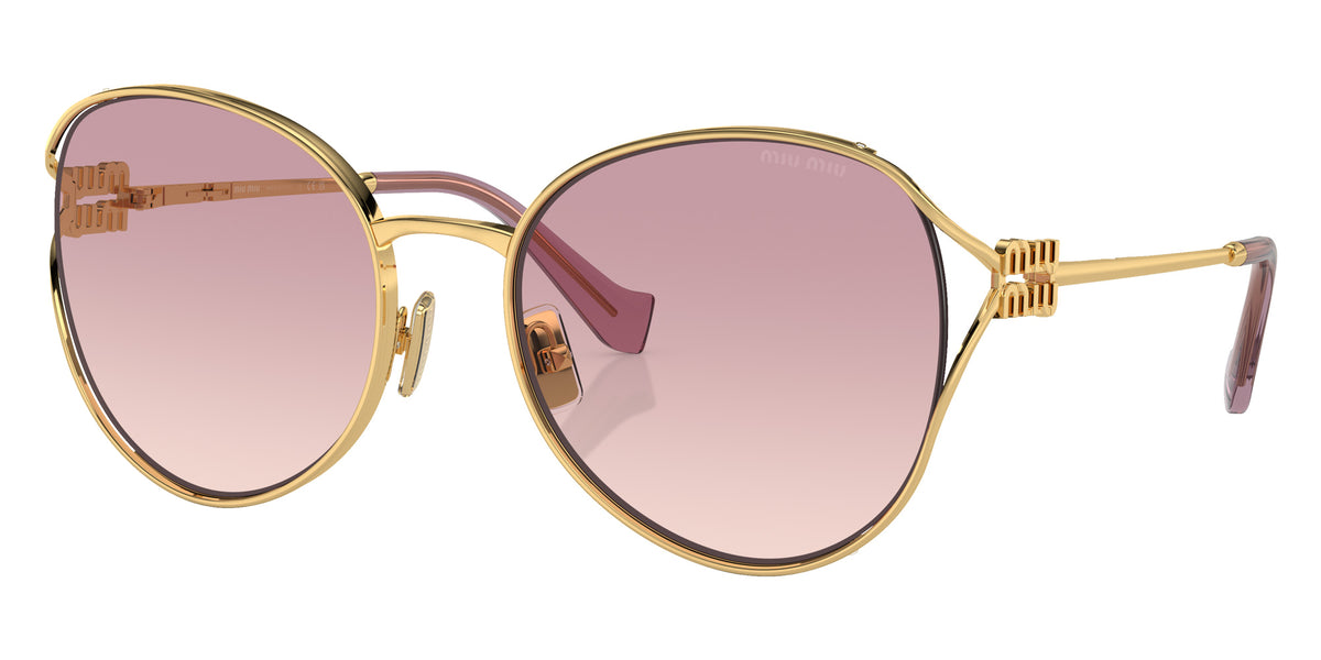 Miu Miu® MU 53YS Sunglasses MU 53YS 5AK06S 58 - Gold
