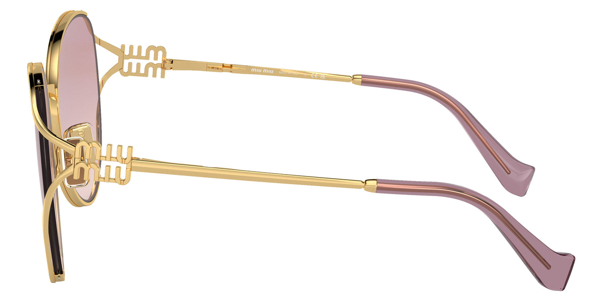 Miu Miu® MU 53YS Sunglasses MU 53YS 5AK06S 58 - Gold