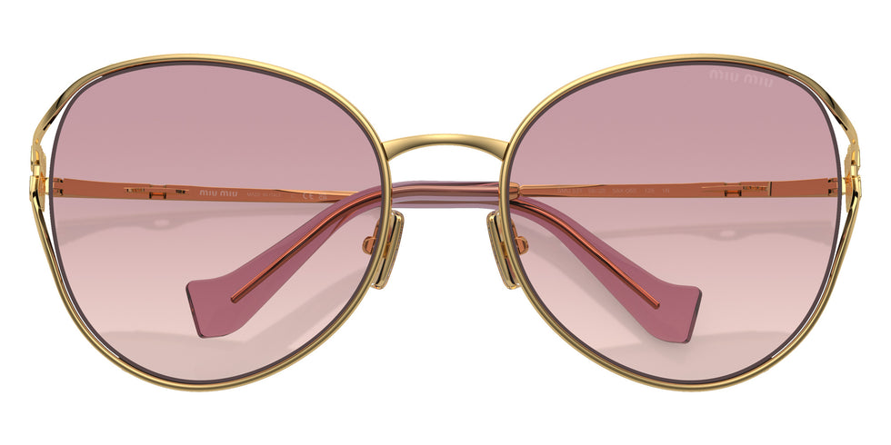 Miu Miu® MU 53YS Sunglasses MU 53YS 5AK06S 58 - Gold