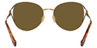 Miu Miu® MU 53YS Sunglasses MU 53YS 7OE01T 58 - Gold Brass