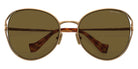 Miu Miu® MU 53YS Sunglasses MU 53YS 7OE01T 58 - Gold Brass