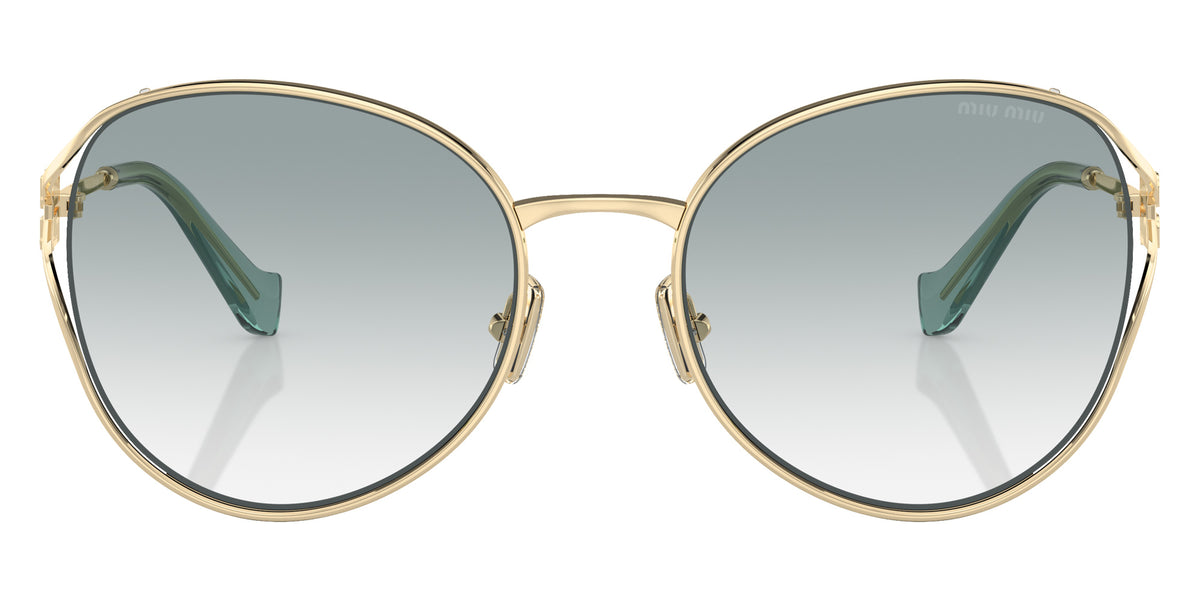 Miu Miu® MU 53YS Sunglasses MU 53YS ZVN03O 58 - Pale Gold