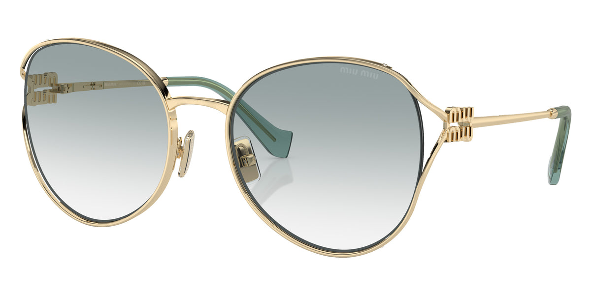 Miu Miu® MU 53YS Sunglasses MU 53YS ZVN03O 58 - Pale Gold