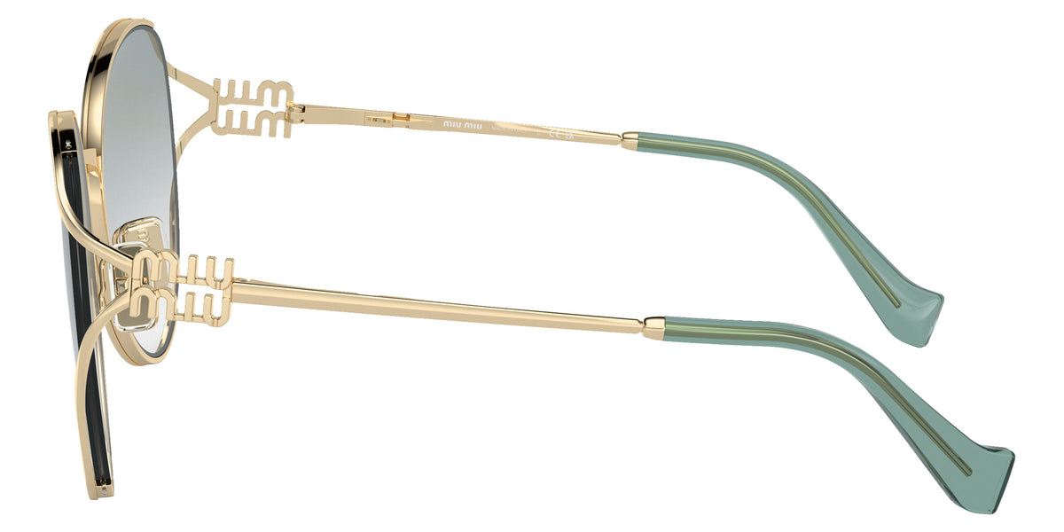 Miu Miu® MU 53YS Sunglasses MU 53YS ZVN03O 58 - Pale Gold