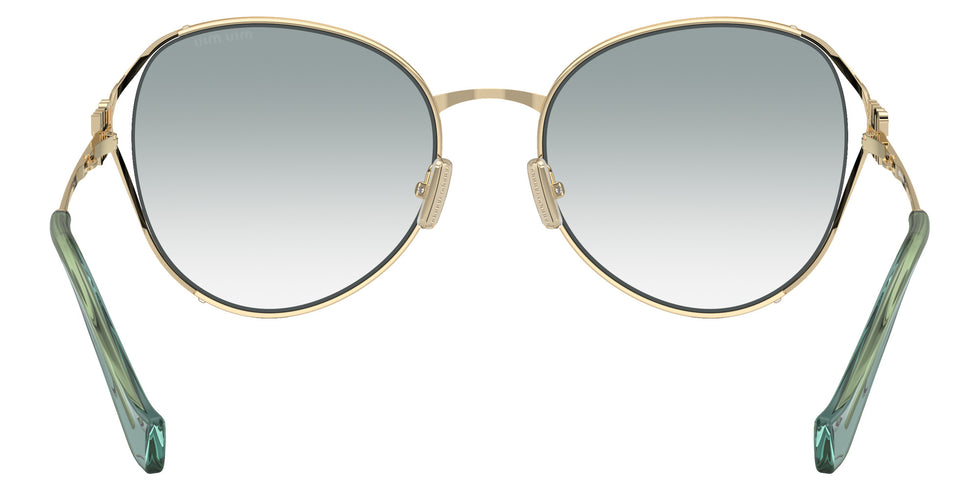 Miu Miu® MU 53YS Sunglasses MU 53YS ZVN03O 58 - Pale Gold