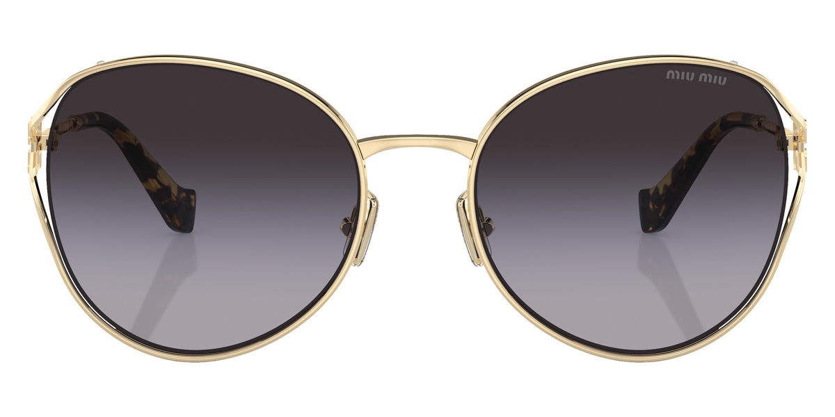 Miu Miu® MU 53YS Sunglasses MU 53YS ZVN5D1 58 - Pale Gold