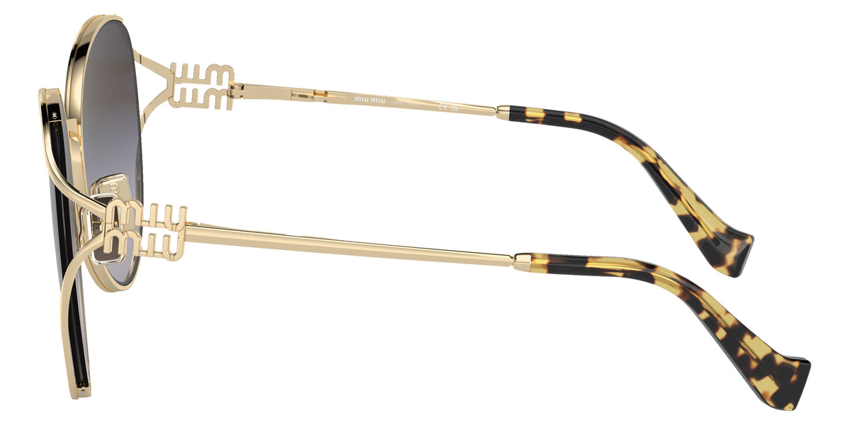 Miu Miu® MU 53YS Sunglasses MU 53YS ZVN5D1 58 - Pale Gold