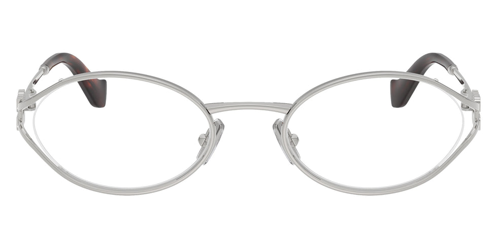 Miu Miu® MU 53ZV Eyeglasses MU 53ZV 1BC1O1 51 - Silver