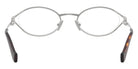 Miu Miu® MU 53ZV Eyeglasses MU 53ZV 1BC1O1 51 - Silver