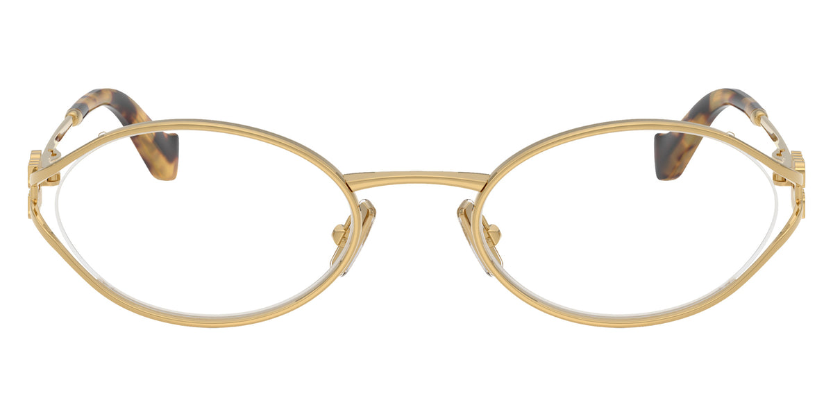 Miu Miu® MU 53ZV Eyeglasses MU 53ZV 5AK1O1 51 - Gold