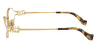 Miu Miu® MU 53ZV Eyeglasses MU 53ZV 5AK1O1 51 - Gold