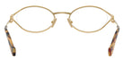 Miu Miu® MU 53ZV Eyeglasses MU 53ZV 5AK1O1 51 - Gold