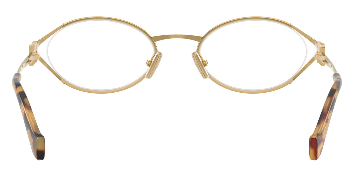 Miu Miu® MU 53ZV Eyeglasses MU 53ZV 5AK1O1 51 - Gold
