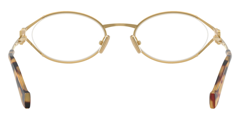 Miu Miu® MU 53ZV Eyeglasses MU 53ZV 5AK1O1 51 - Gold