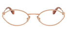 Miu Miu® MU 53ZV Eyeglasses MU 53ZV ZVF1O1 51 - Pink Gold