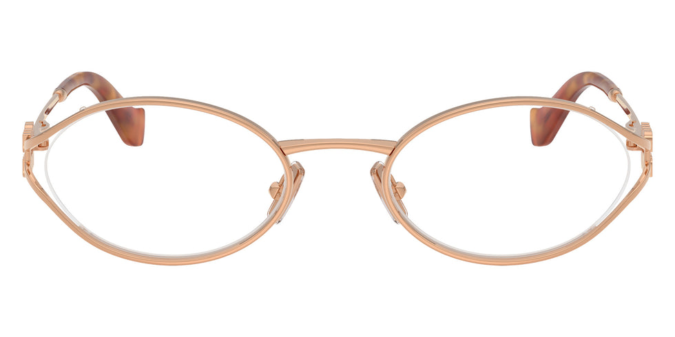 Miu Miu® MU 53ZV Eyeglasses MU 53ZV ZVF1O1 51 - Pink Gold