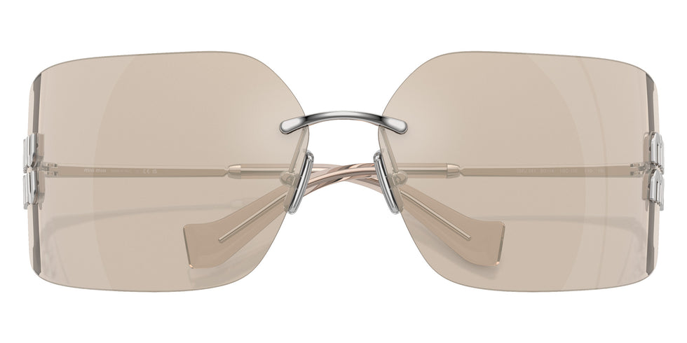Miu Miu® MU 54YS Sunglasses MU 54YS 1BC10F 80 - Silver