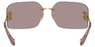 Miu Miu® MU 54YS Sunglasses MU 54YS 5AK06I 80 - Gold