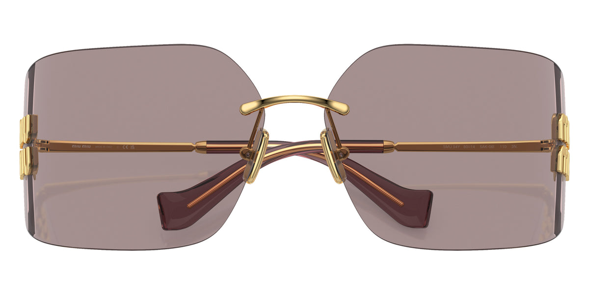 Miu Miu® MU 54YS Sunglasses MU 54YS 5AK06I 80 - Gold