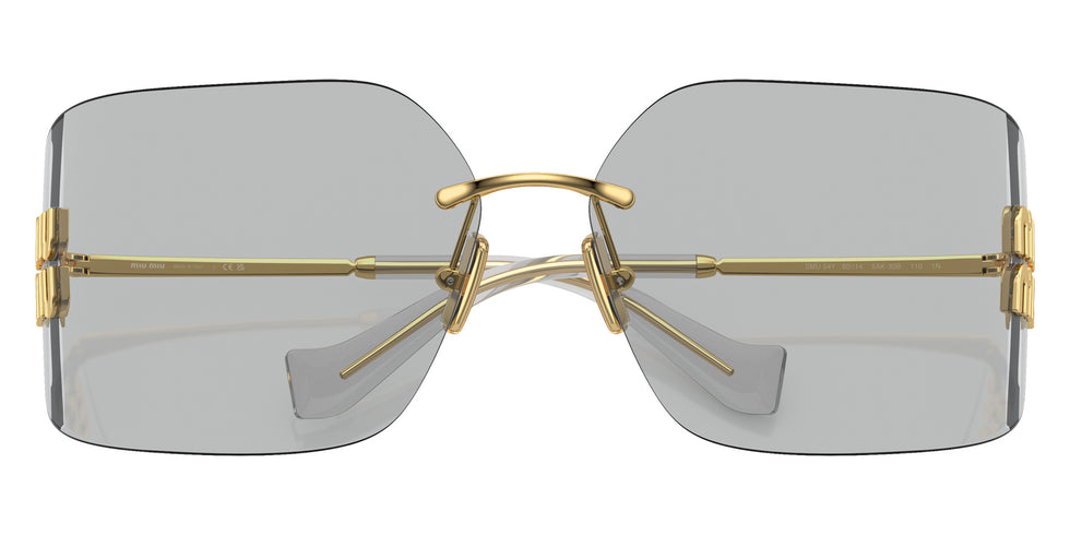 Miu Miu® MU 54YS Sunglasses MU 54YS 5AK30B 80 - Gold