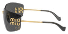 Miu Miu® MU 54YS Sunglasses MU 54YS 5AK5S0 80 - Gold