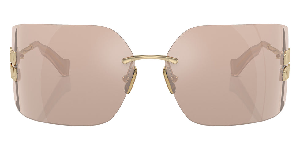 Miu Miu® MU 54YS Sunglasses MU 54YS ZVN20F 80 - Pale Gold