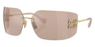 Miu Miu® MU 54YS Sunglasses MU 54YS ZVN20F 80 - Pale Gold