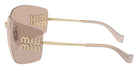 Miu Miu® MU 54YS Sunglasses MU 54YS ZVN20F 80 - Pale Gold