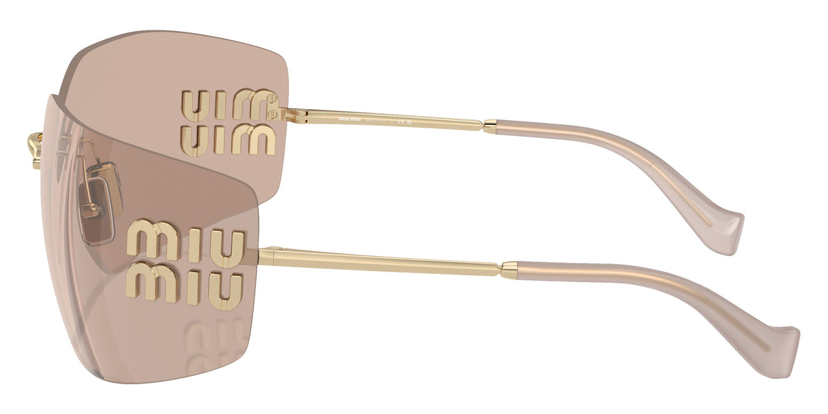 Miu Miu® MU 54YS Sunglasses MU 54YS ZVN20F 80 - Pale Gold