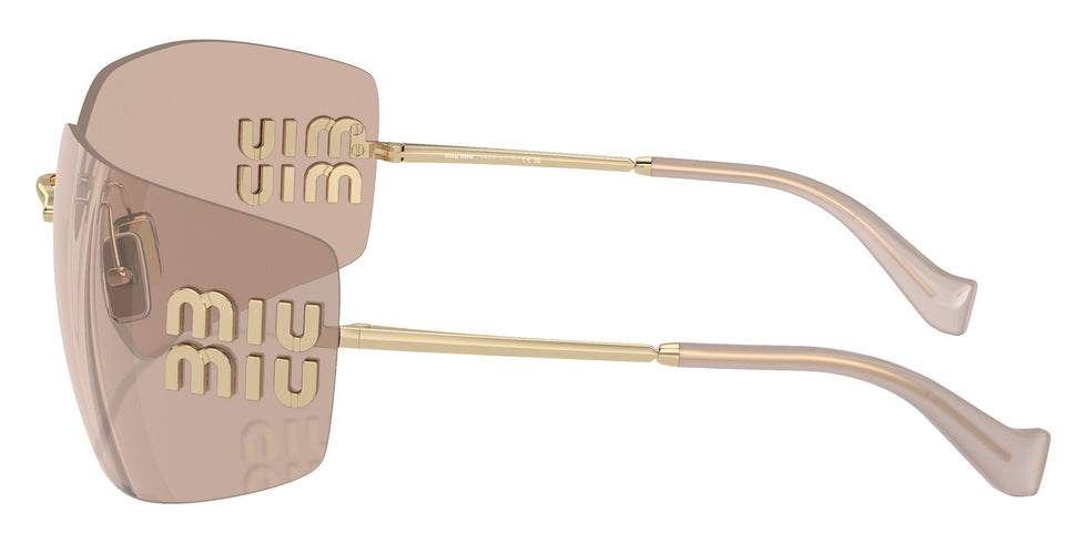 Miu Miu® MU 54YS Sunglasses MU 54YS ZVN20F 80 - Pale Gold