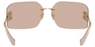 Miu Miu® MU 54YS Sunglasses MU 54YS ZVN20F 80 - Pale Gold