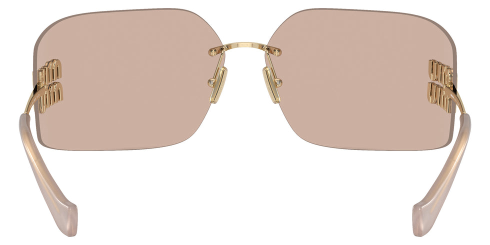 Miu Miu® MU 54YS Sunglasses MU 54YS ZVN20F 80 - Pale Gold