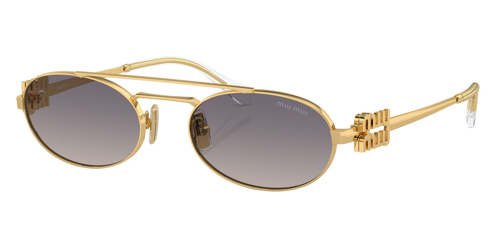 Miu Miu® MU 54ZS Sunglasses MU 54ZS 5AK30C 53 - Gold
