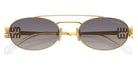 Miu Miu® MU 54ZS Sunglasses MU 54ZS 5AK30C 53 - Gold