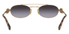 Miu Miu® MU 54ZS Sunglasses MU 54ZS 7OE5D1 53 - Antique Gold