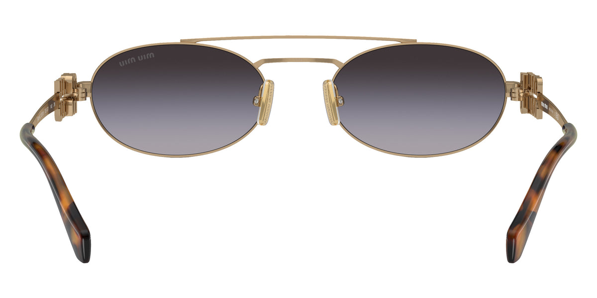 Miu Miu® MU 54ZS Sunglasses MU 54ZS 7OE5D1 53 - Antique Gold